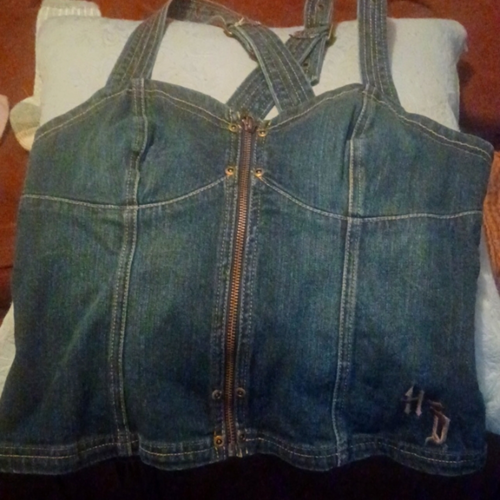 Harley Davidson , Medium, tank top never worn